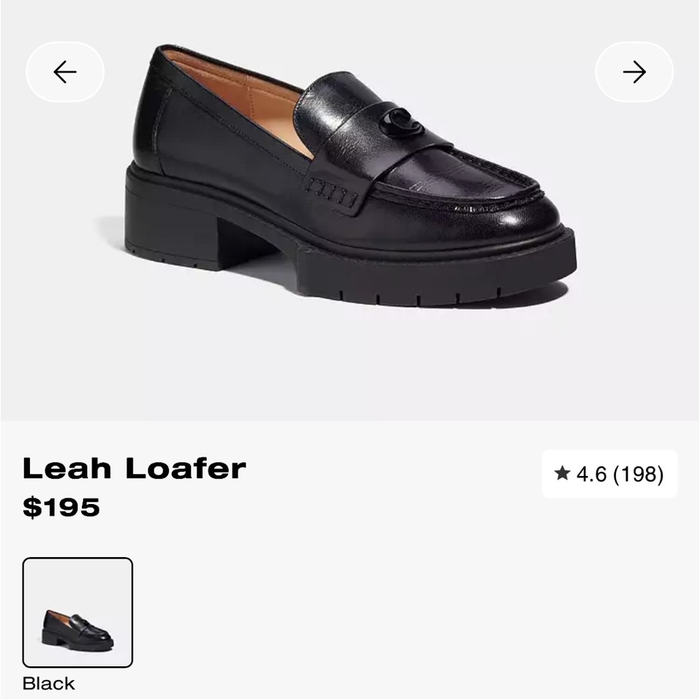 Coach Leah Loafer